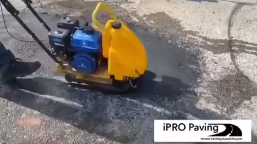 Infrared Driveway Repairs/Blending New Technology