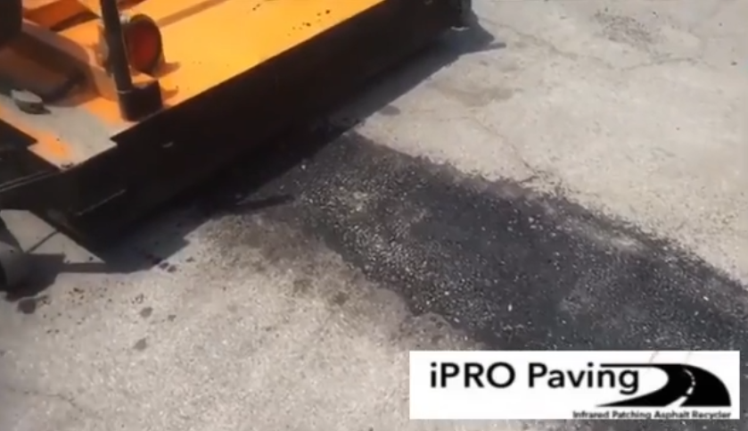 Infrared Asphalt Patching – Winter Repairs